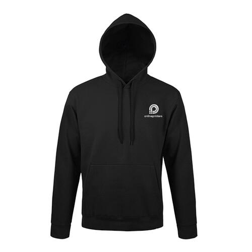 Unisex h�ttetr�je med k�ngurulomme.