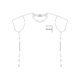 Bomulds-T-shirt med korte rmer og rund hals.
