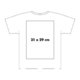 Bomulds T-shirt med korte rmer og rund hals.