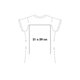 Bomulds t-shirt med korte rmer og rund hals.