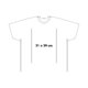 Bomulds T-shirt med korte rmer og rund hals.