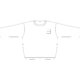 Bomulds sweatshirt med lange rmer og rund halsudskring.