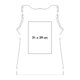 Tanktop i bomuld med brede stropper.