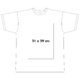 Bomulds T-shirt med rund hals og korte rmer.