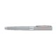 Kromfarvet metal rollerball pen med klips.