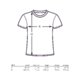 Bomulds-T-shirt med korte rmer og rund hals.