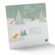 Papir julekalender med foldning.
