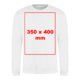 Unisex sweatshirt i stof med lange rmer.