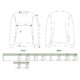 Unisex sweatshirt i stof med rund hals og lange rmer.