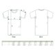 Unisex T-shirt i stof med korte rmer og rund hals.