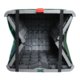 Foldbar plastiksdekube med stofbetrk.