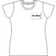 Dame T-shirt i bomuld med korte rmer.