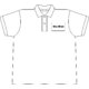 Polo shirt af stof til mnd med korte rmer og knaplukning.