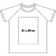 Sporty herre T-shirt lavet af performance materiale med korte rmer.