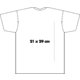 Bomulds T-shirt til mnd med korte rmer.