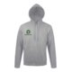 Gr�meleret h�ttetr�je i bomuldsblanding med h�tte og k�ngurulomme.