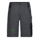 Mrkegr arbejdsshorts i polyester-bomuldsblanding med flere lommer.