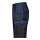 Marinebl arbejdsshorts i polyester-bomulds blanding med flere lommer.