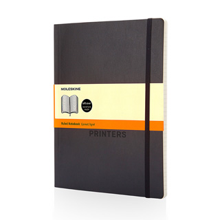 Softcover notesbog XL (linjeret)