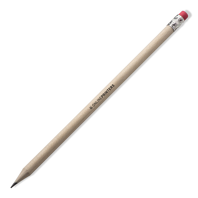 Blyant med viskelder Hickory