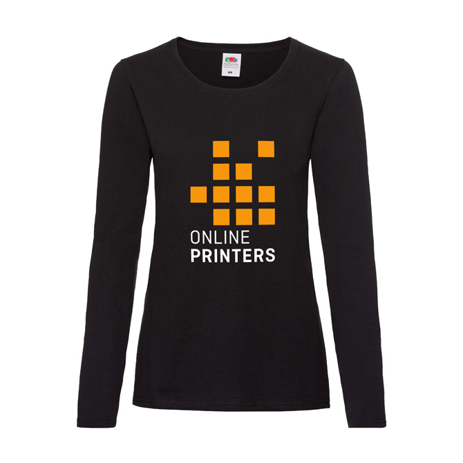 Fruit of the Loom Valueweight langrmede shirts
