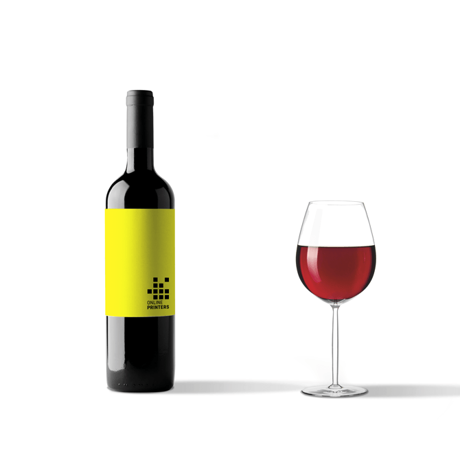 Vinetiketter neon
