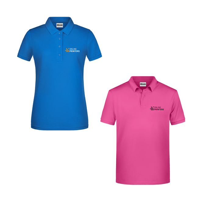 Poloshirts af kologisk bomuld