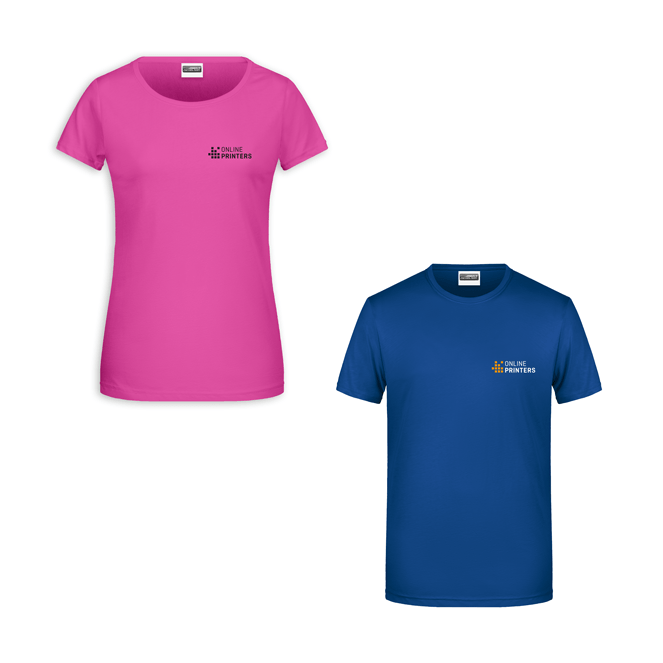 T-shirts af kologisk bomuld