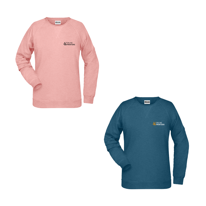 Damesweatshirts af kologisk bomuld