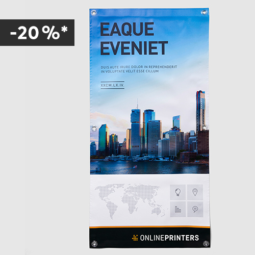 Reklamer i storformat med bannere