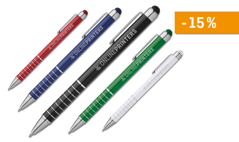 Kuglepen med touchpen Luebo
