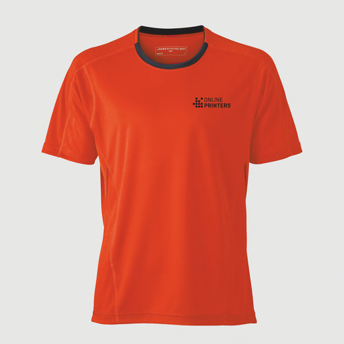 orange / grå