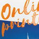 Flyers med partiel relieflak Flyers med partiel relieflak