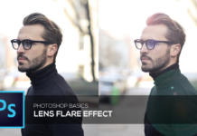 Generer lens flare – Photoshop